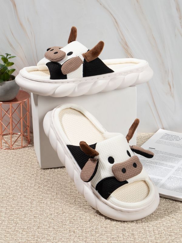 Pantuflas Muu de diseño Kawaii 149W