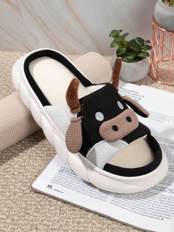 Pantuflas Muu de diseño Kawaii 149W