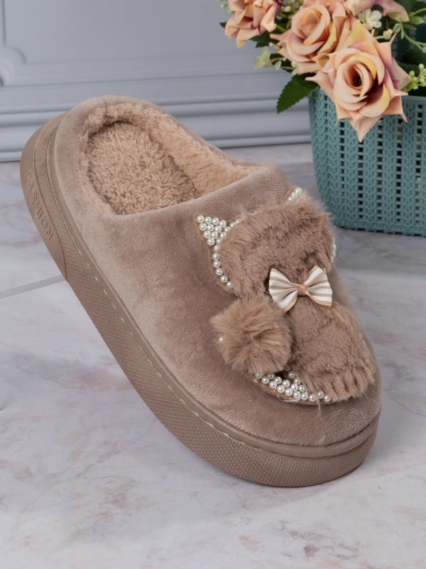 Babuchas de Peluche Kawaii Cat R149-10W