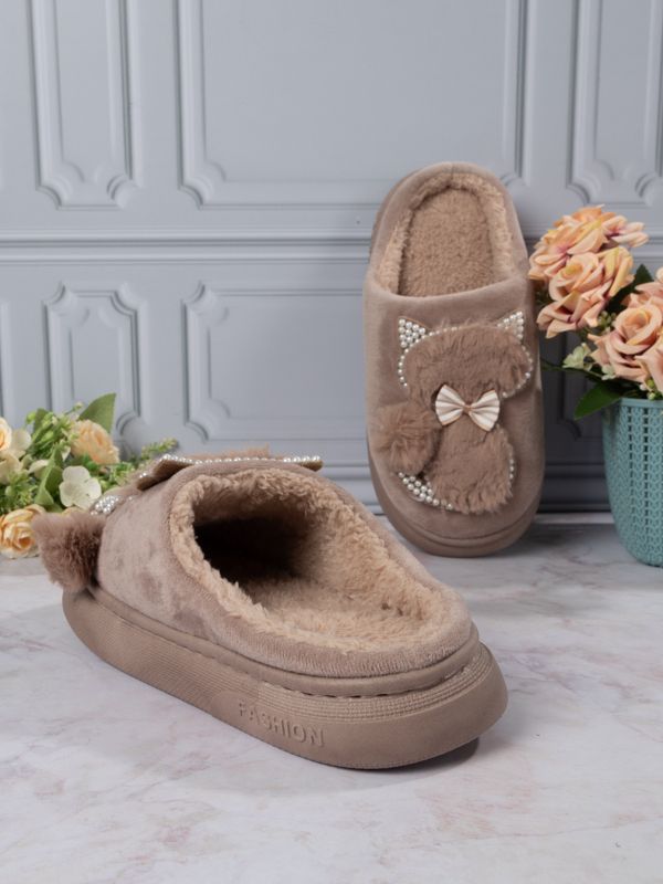 Babuchas de Peluche Kawaii Cat R149-10W