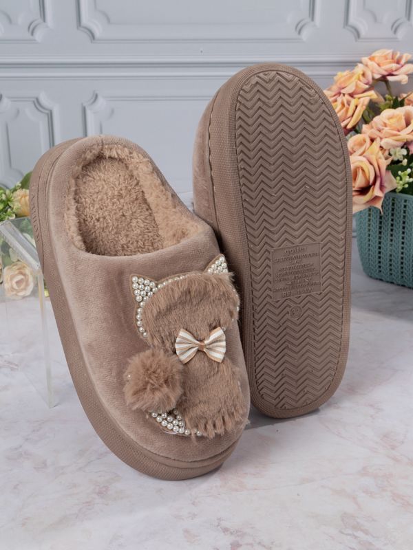 Babuchas de Peluche Kawaii Cat R149-10W