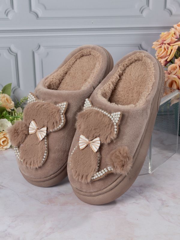 Babuchas de Peluche Kawaii Cat R149-10W