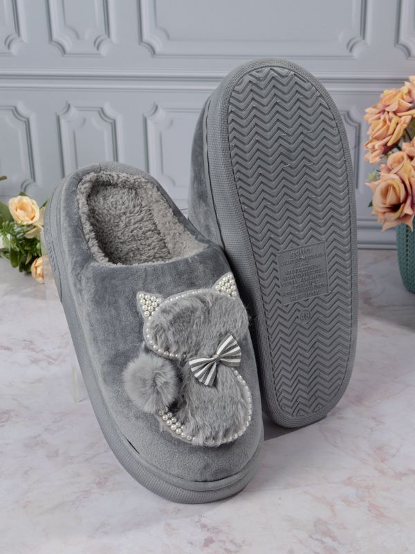 Babuchas de Peluche Kawaii Cat R149-10W