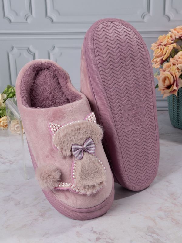 Babuchas de Peluche Kawaii Cat R149-10W