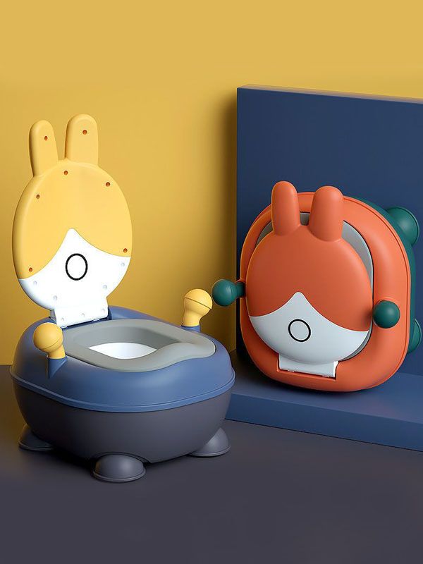 Bacinilla baño portable en forma de conejito para Niños 8921
