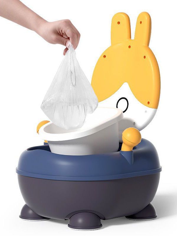 Bacinilla baño portable en forma de conejito para Niños 8921