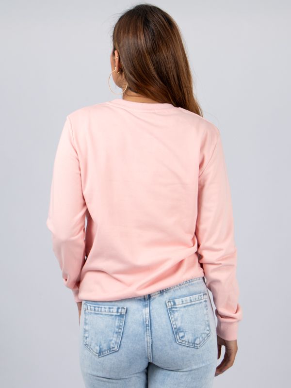 Buzo de Cuello redondo con letras Bordadas estilo Jersey 1002