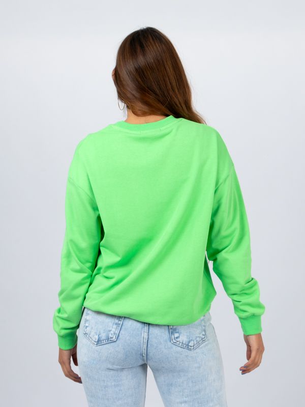Buzo de Cuello redondo Estampado estilo Jersey 1021