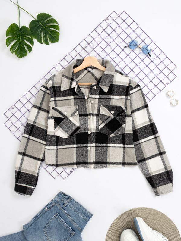 Camisas cortas top para mujer