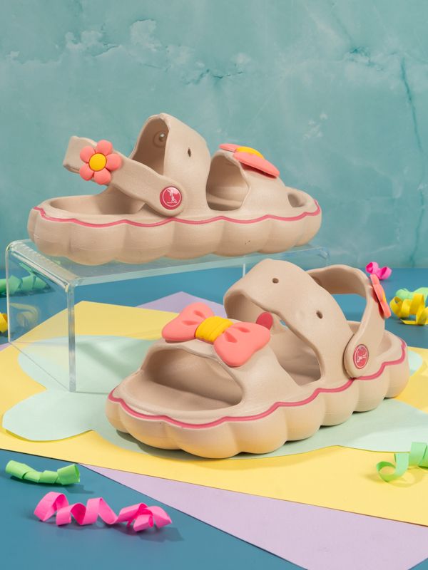 Chanclas de Flores para Niñas P183K