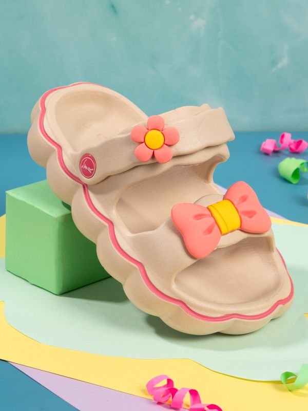 Chanclas de Flores para Niñas P183K