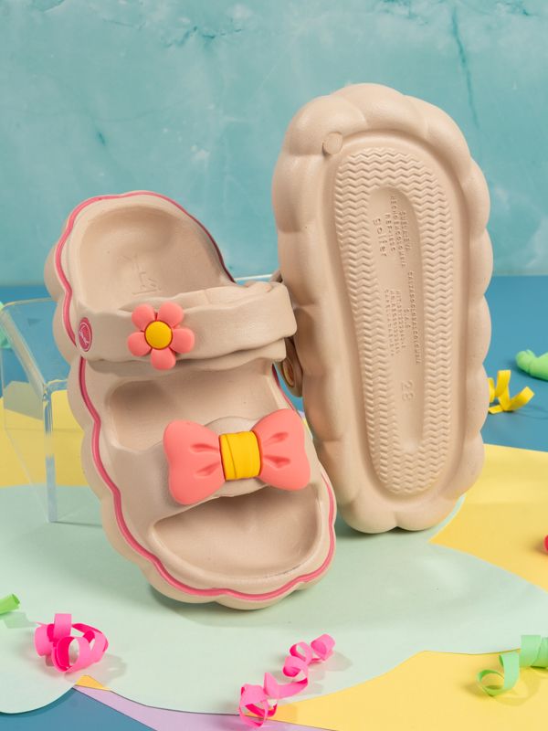 Chanclas de Flores para Niñas P183K