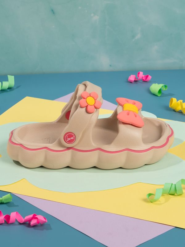 Chanclas de Flores para Niñas P183K