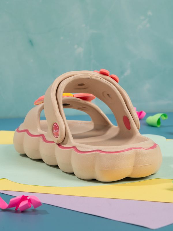 Chanclas de Flores para Niñas P183K