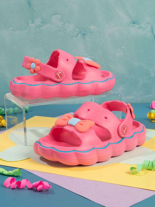 Chanclas de Flores para Niñas P183K