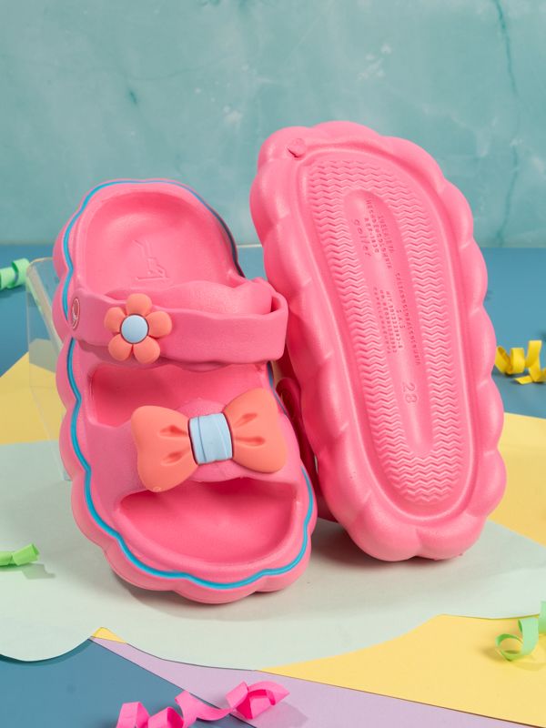 Chanclas de Flores para Niñas P183K