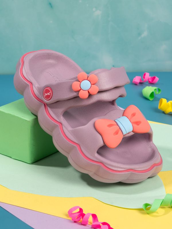 Chanclas de Flores para Niñas P183K