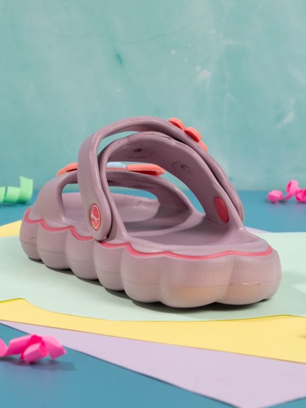 Chanclas de Flores para Niñas P183K
