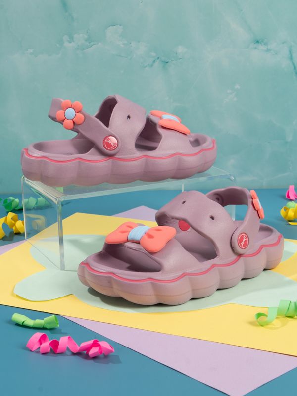 Chanclas de Flores para Niñas P183K