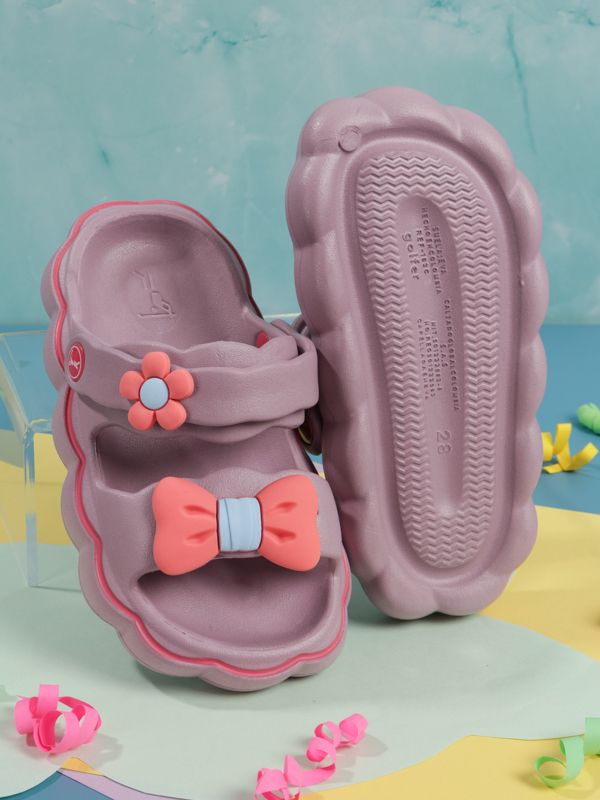 Chanclas de Flores para Niñas P183K