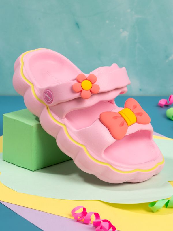 Chanclas de Flores para Niñas P183K