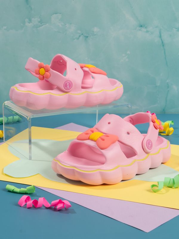 Chanclas de Flores para Niñas P183K