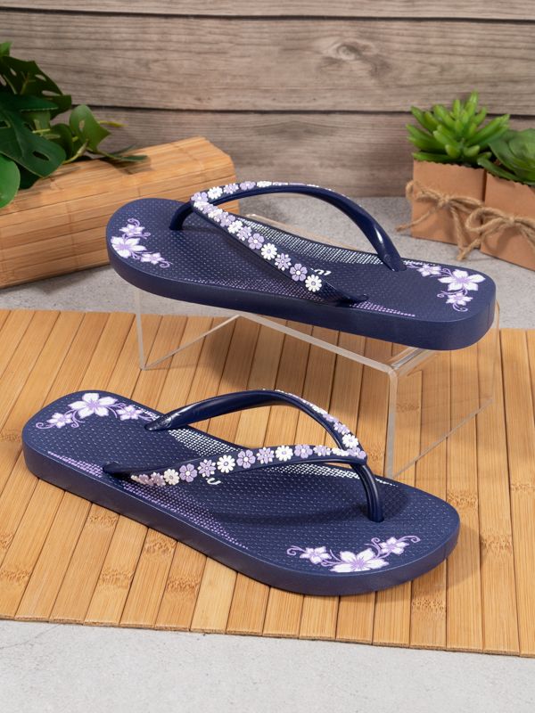Chanclas Loufu Floral Design F1159W