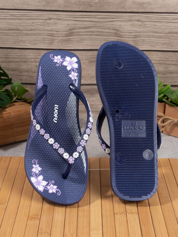 Chanclas Loufu Floral Design F1159W