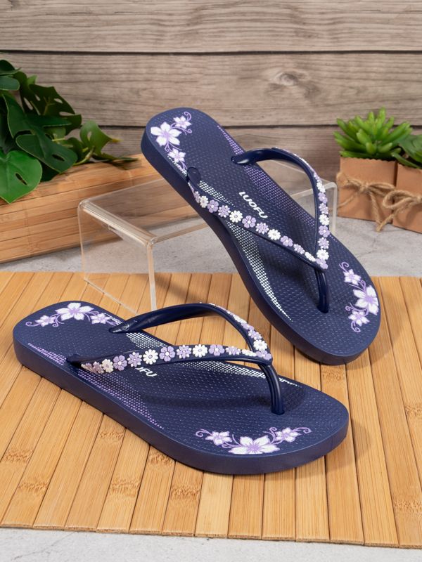 Chanclas Loufu Floral Design F1159W