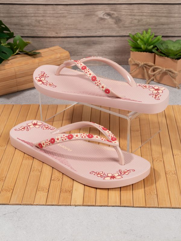 Chanclas Loufu Floral Design F1159W