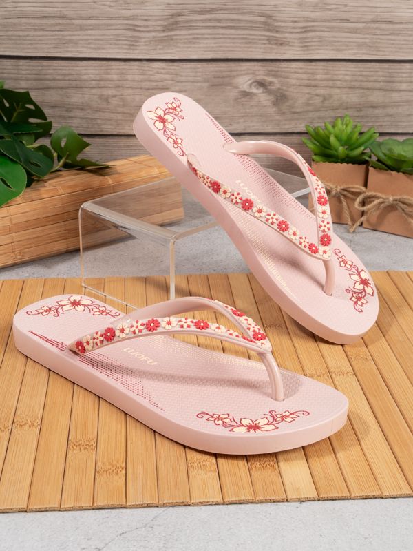 Chanclas Loufu Floral Design F1159W