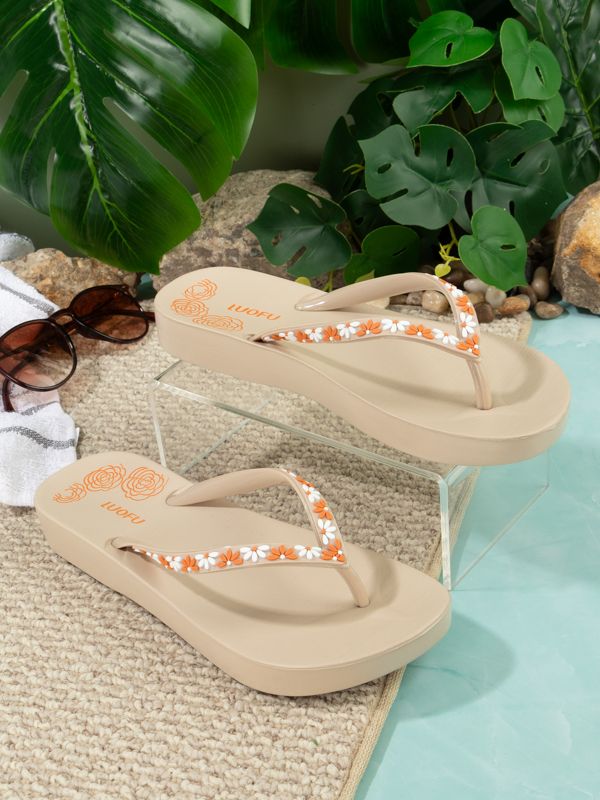 Chanclas Summer Flowers model E7140W