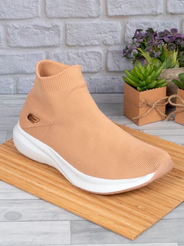 Tenis Deportivos tipo Bota sin cordones EH01