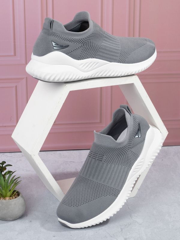 Tenis deportivos sin cordones para mujer F51A
