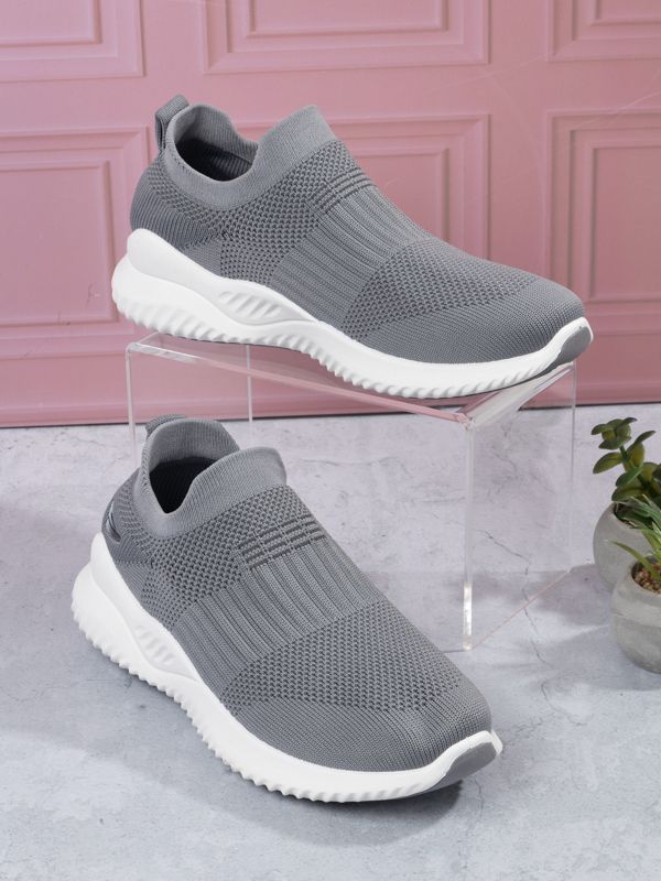 Tenis deportivos sin cordones para mujer F51A