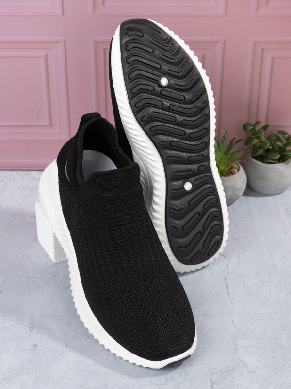 Tenis deportivos sin cordones para mujer F51A