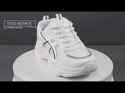 Tenis Aesthetic Crossed Lines PF12W