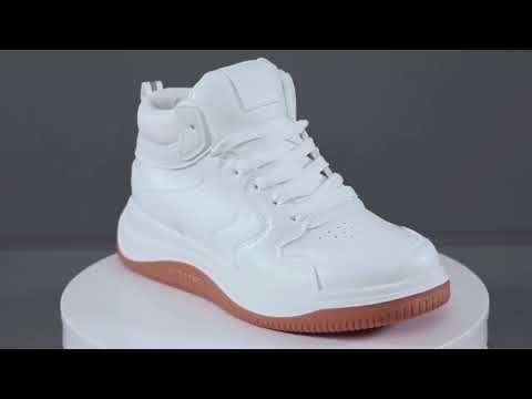 Zapatilla tipo baloncesto para mujer PU28AW