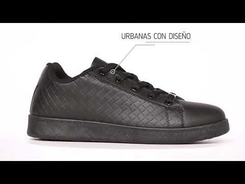 Zapatilla Urbanas con diseño Texturizado PU18W