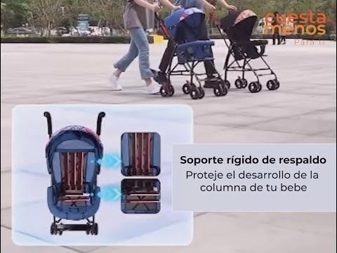 Coche paseador Plegable para Bebés - CM 708