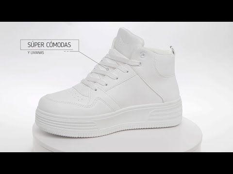 Zapatilla Platform Boot estilo Retro AF62W