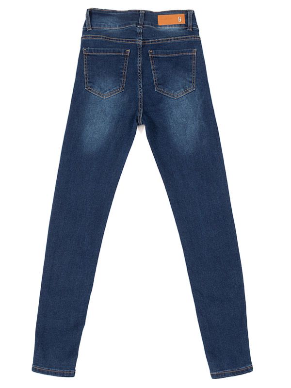 Jean ajustado Decorative Braided Belt 5699