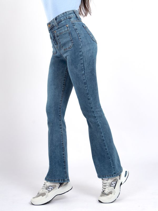 Jean de tiro alto outlet
