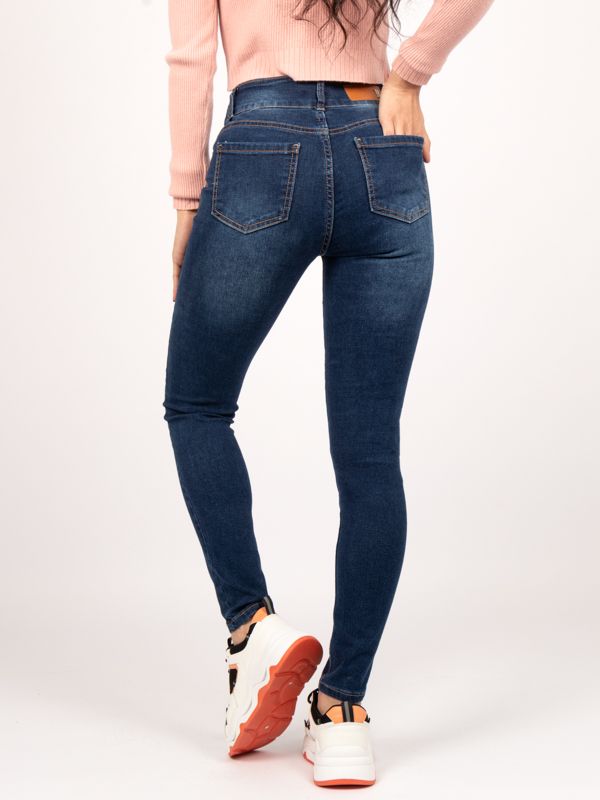 Jean ajustado Decorative Braided Belt 5699