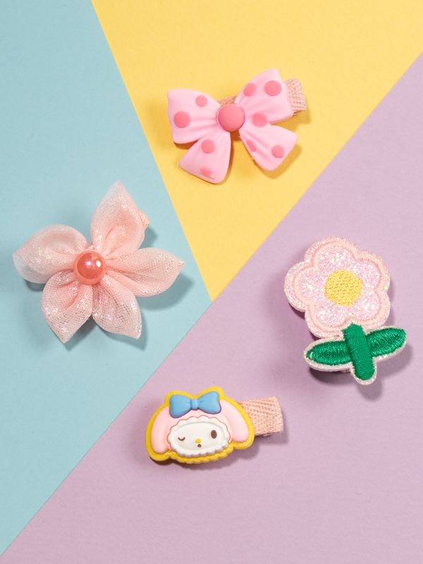 Paquete de 10 Moñitas de colores y diseños variados