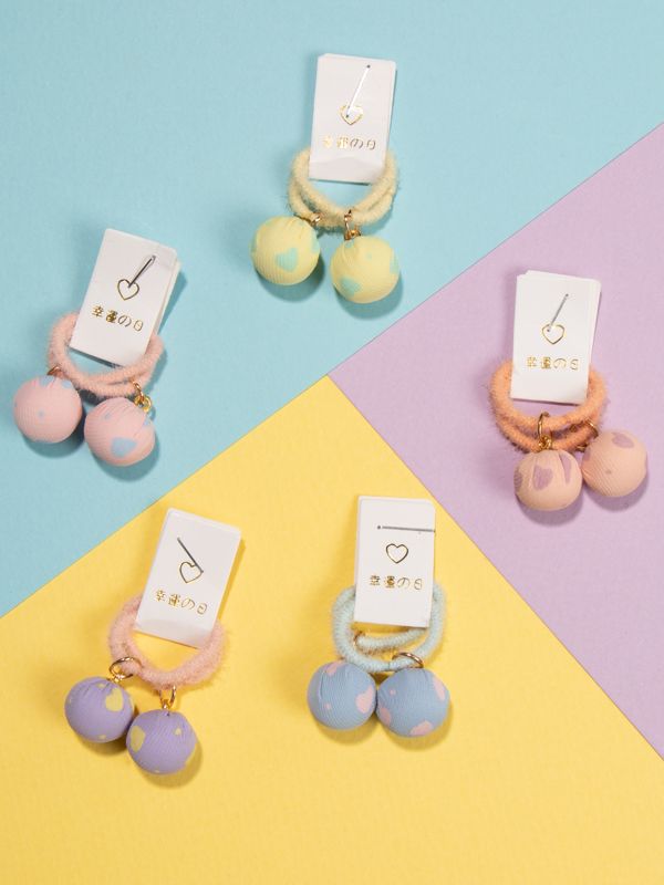 Juego de Moñitas con Forma de bolitas