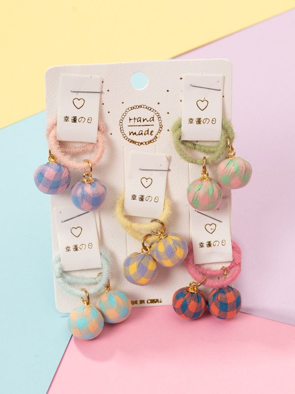 Juego de Moñitas con Forma de bolitas