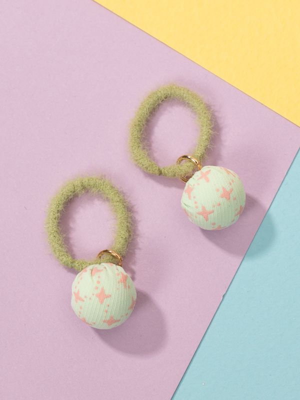 Juego de Moñitas con Forma de bolitas