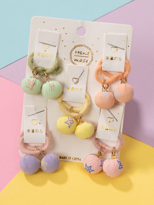 Juego de Moñitas con Forma de bolitas