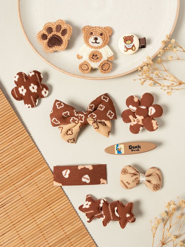 Kit de pinzas con diseño de Osos